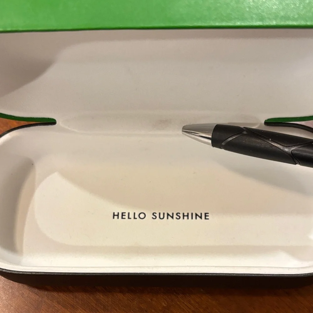 Kate Spade Bright Green Eye Glass‎ Case